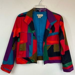 Patrick Christopher Colorful Patterned Jacket
